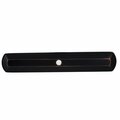 Gliderite Hardware 6 in. Oil Rubbed Bronze Narrow Rounded Cabinet Backplate - 1079-ORB, 5PK 1079-ORB-5